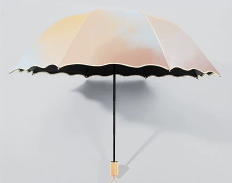 雨伞女折叠晴雨两用防晒防紫外线遮阳伞公主