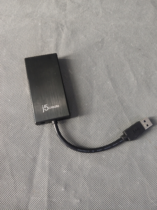 j5create转换器 JUH470千兆网...