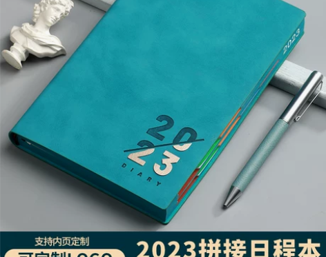日记本 笔记本记事本日记本2023日程本每...
