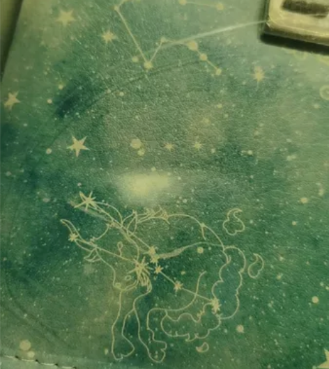 【闲置文具4件包邮】星语心愿~带锁手账本少...
