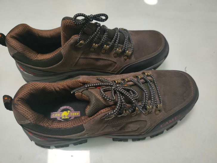 正品骆驼CAMEL男鞋登山鞋真皮防水防滑耐...
