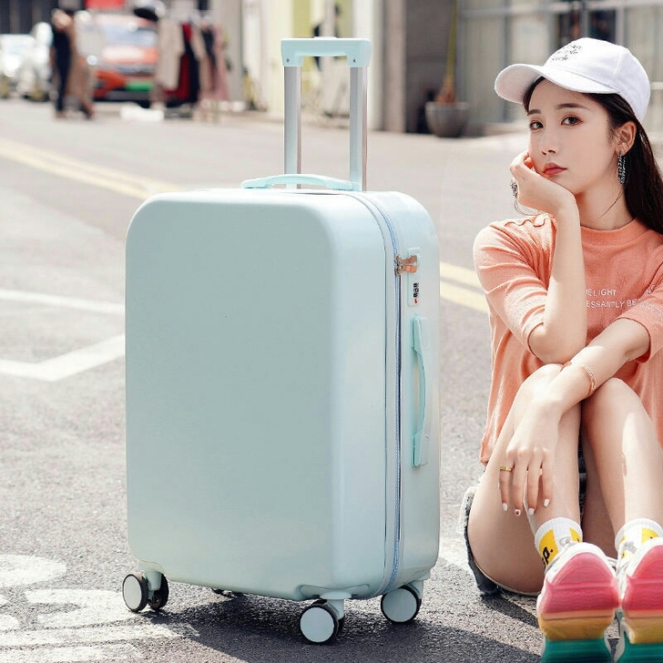 行李箱女ins网红潮流小型旅行拉杆箱24寸...