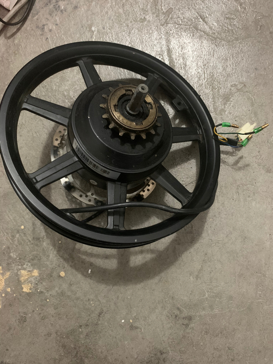 代驾电动车14寸电机,控制器,转把。电机4...