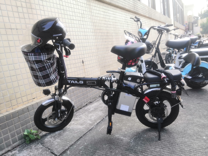 台铃可折叠电动车