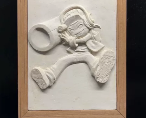 王者荣耀鲁班七号，王者荣耀手办，雕塑摆件，...