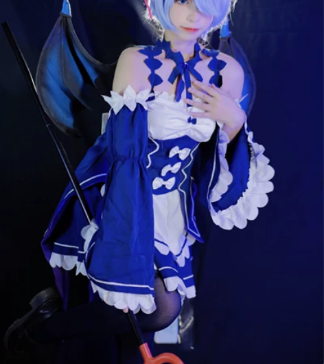 小恶魔蕾姆cos服,绝色漫家 s码,80新...