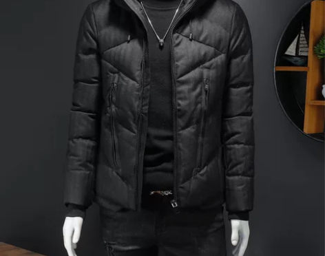 断码清仓特价秋冬装连帽加厚羽绒服男韩版青年...