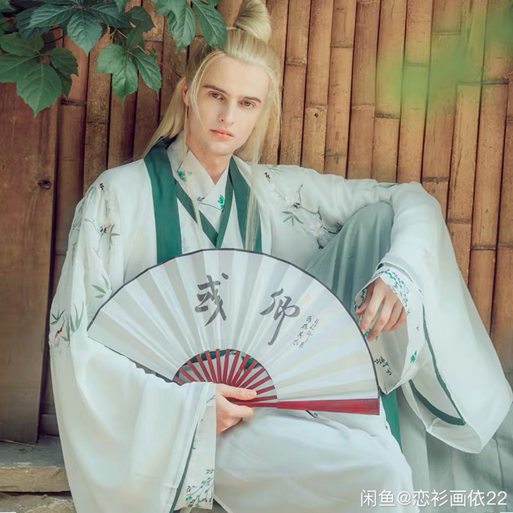 华姿仪赏相思意原创设计情侣款汉服男女装交领...