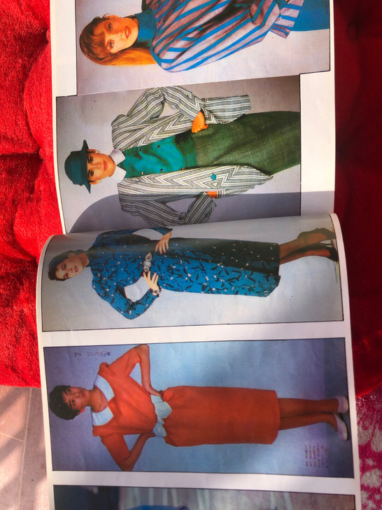 复古流行vintage女装服装裁剪图