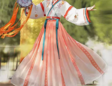 出一套很仙的晋制汉服,衣服很好看,三件套可...