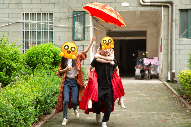5月中旬婚礼买的!权杖款!晴雨两用雨伞!