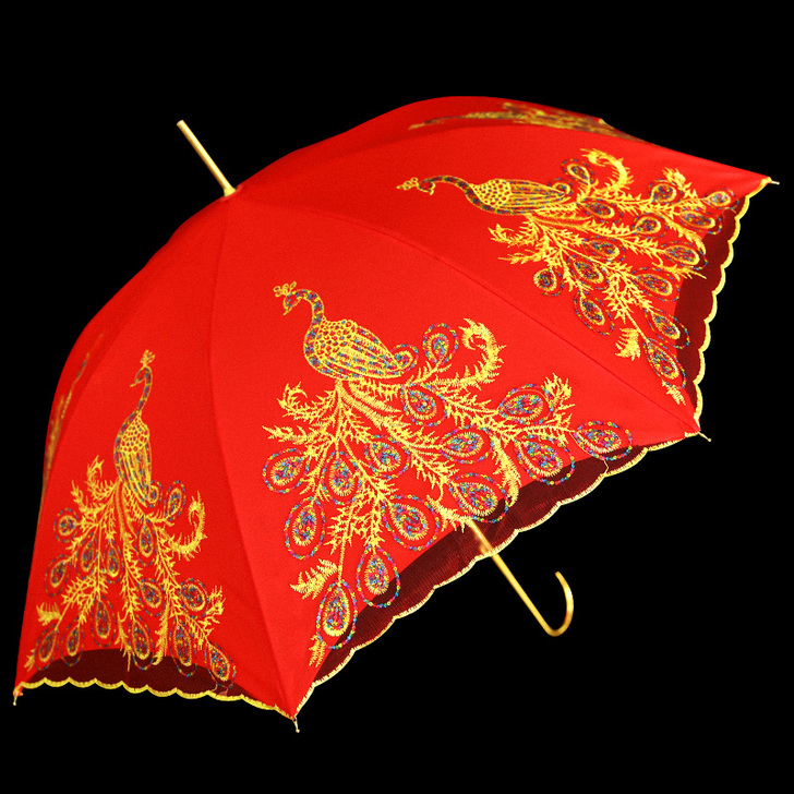 【年终盛典价】红雨伞婚庆结婚出门用红色伞新...