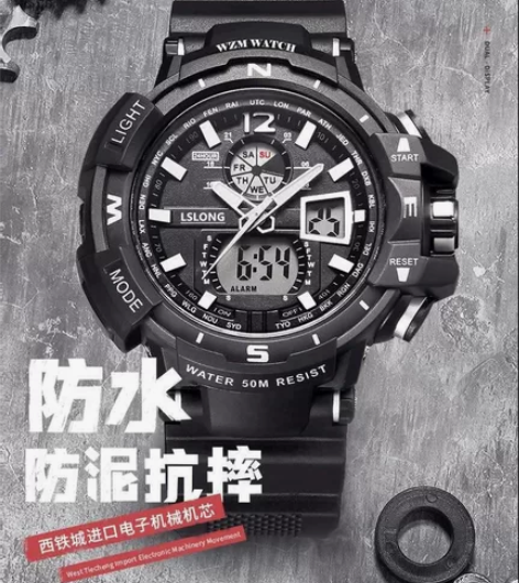 网店不干了!处理正港手表,生活防水,表带是...