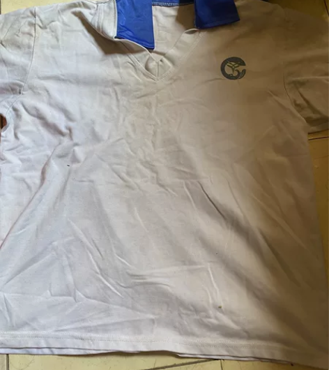 闲置校服5件,有污渍,介意慎拍 感兴趣的话...
