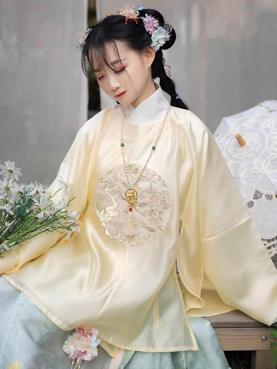 【出】衫袂语汉服【流光物语】瑕疵品清仓圆领...