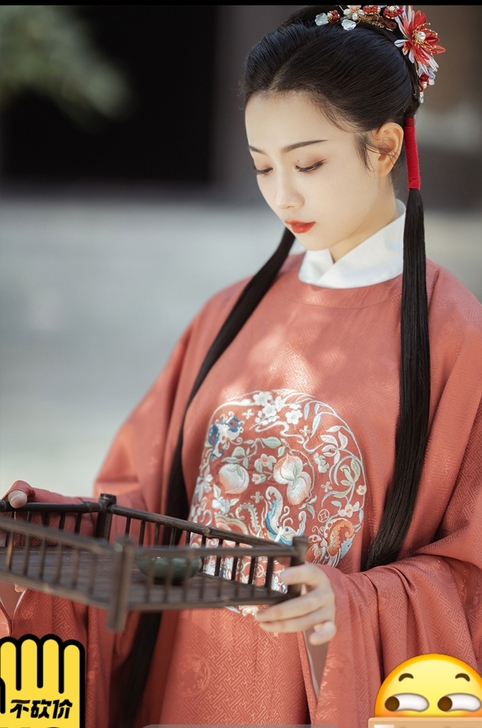 全新 兰若庭 如约 圆领大襟 明制 汉服 ...