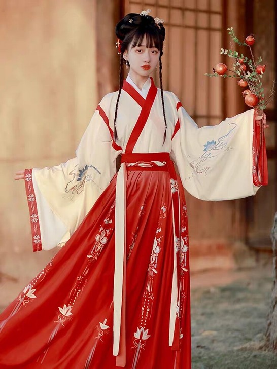 艺缕半生莲M码三件套