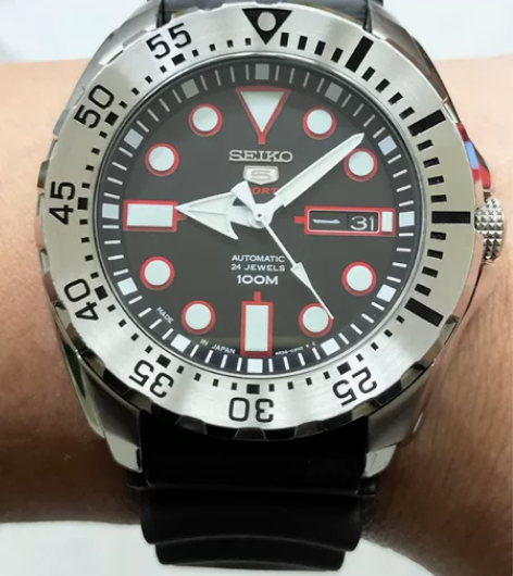 日本精工5号机械表SRP601J1 95新...