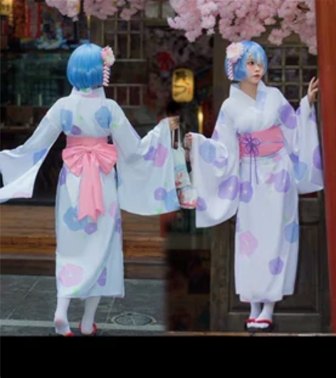 拉姆蕾姆和服浴衣cos睡衣从零开始的异世界...