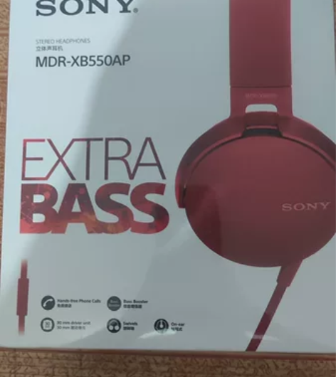 Sony/索尼 MDR-XB550AP 头...