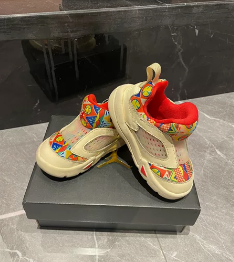Jordan/乔丹 娃大了穿不了了,新旧成...