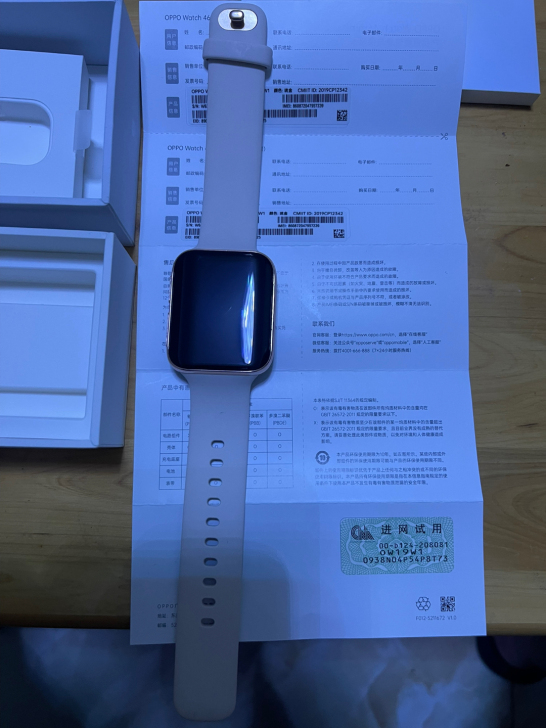 OPPO watch 1代手表46 金色 ...