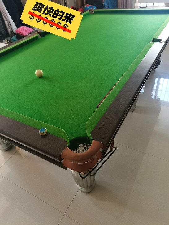 台球桌青石板不玩了