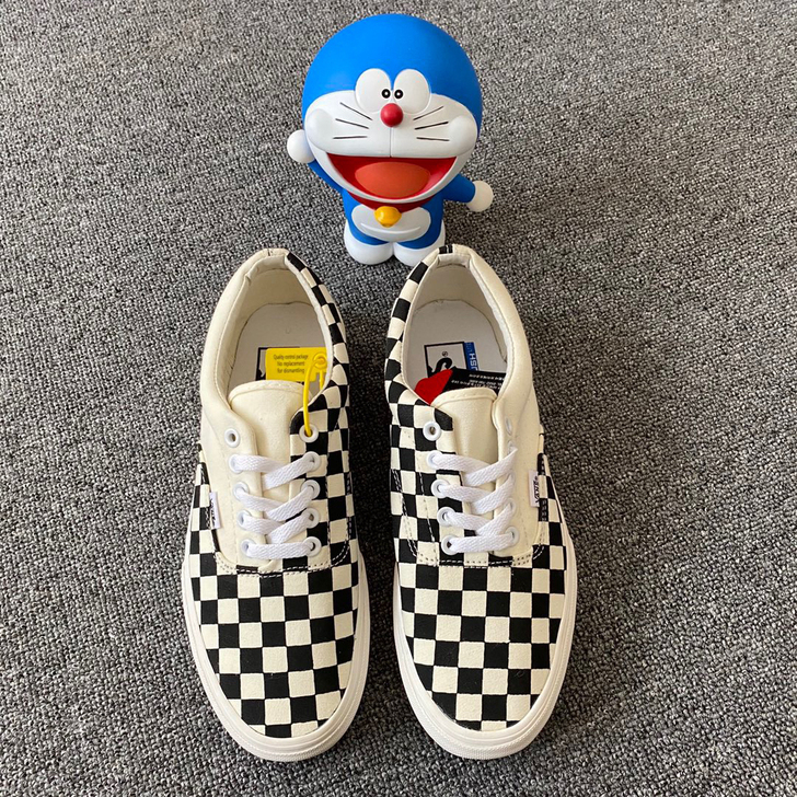 Vans 万斯 Era 不规则棋盘格 男...