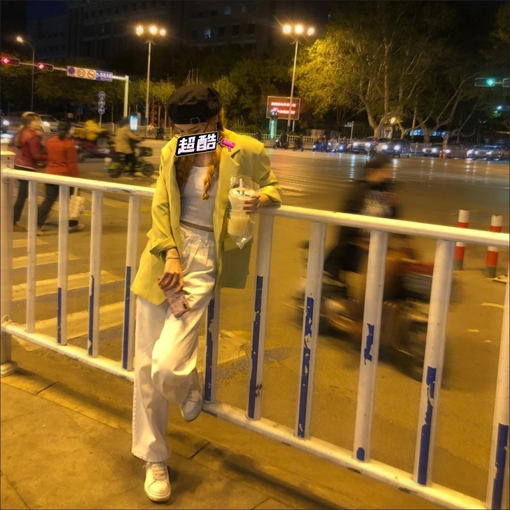 秋季韩版ins复古高腰宽松阔腿牛仔裤女显瘦...
