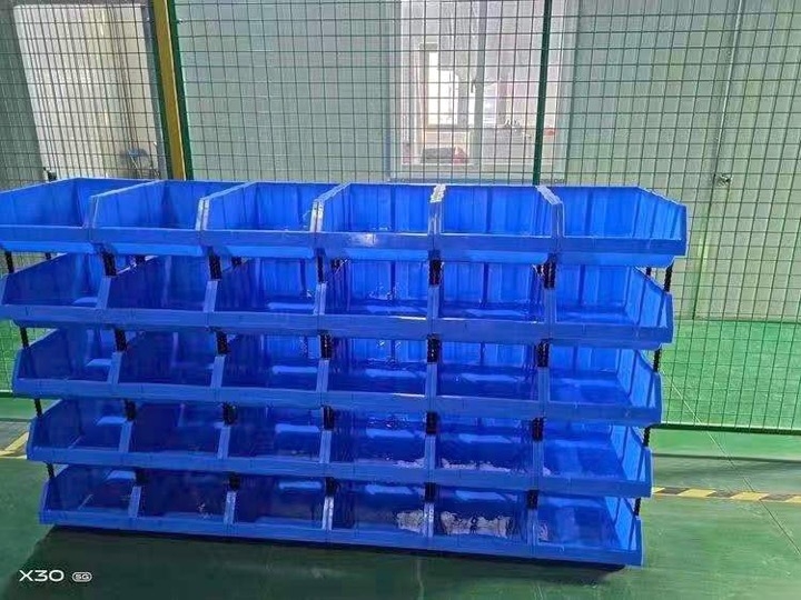塑料盒零件盒螺丝盒组合式斜口盒货架盒分类收...