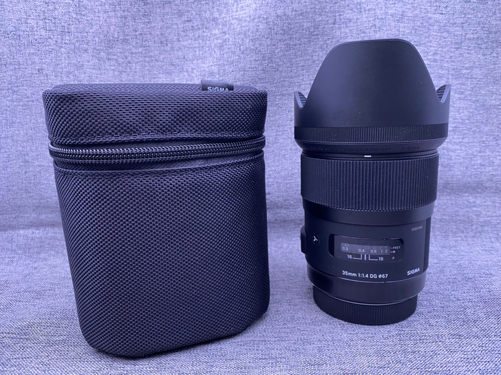 99新适马35/1.4ART佳能口，镜头功...