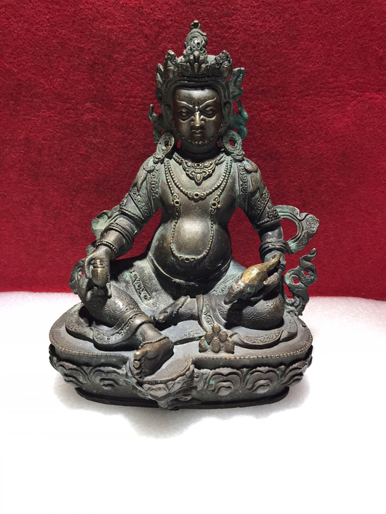 藏传铜佛像一尊
