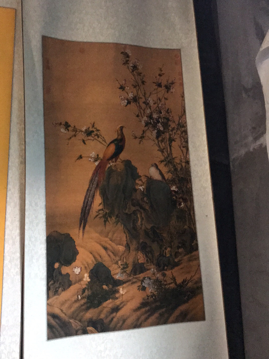 农村老家的一副画,也不知道谁画的。很多年了...