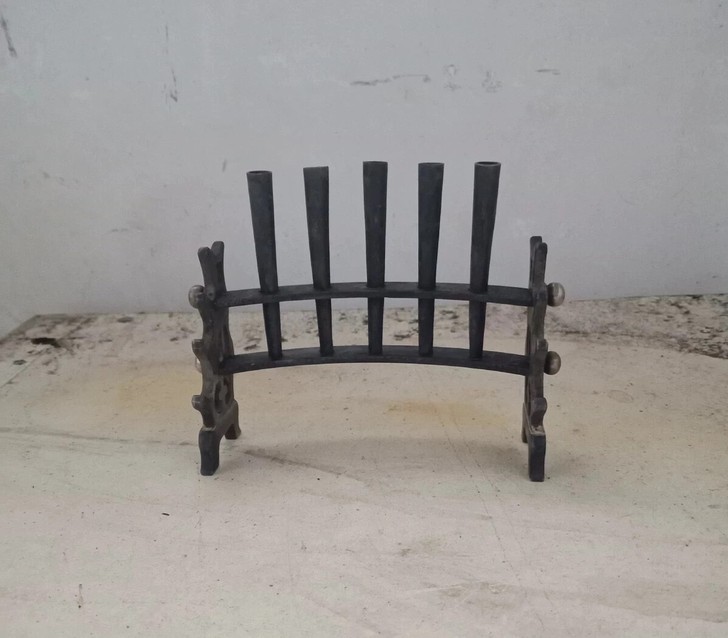 白铜笔架，文房用品，笔插