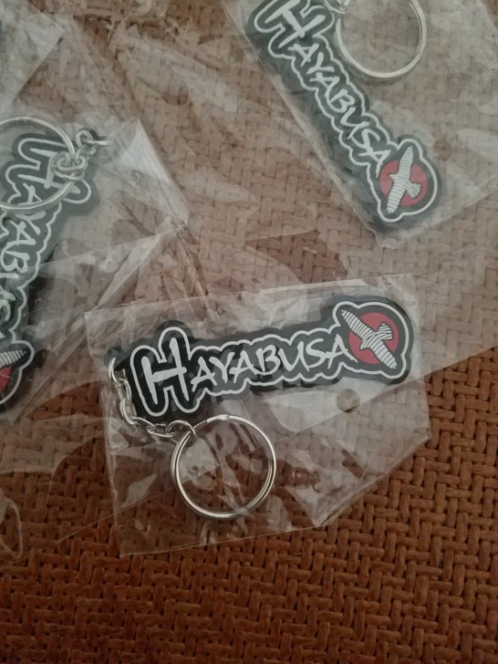 hayabusa隼，橡胶钥匙扣，钥匙坠，隼...