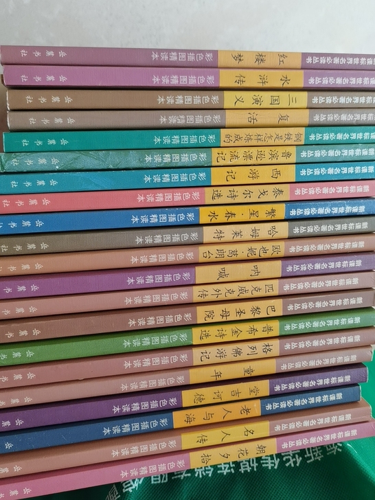 红楼梦 呐喊 普希金诗选 朝花夕拾 老人与...