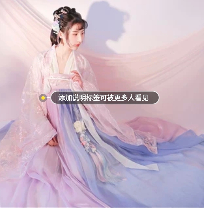 全新齐胸汉服M号,非常仙