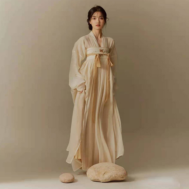 正品原创汉服女2021新款中国风唐制齐胸襦...