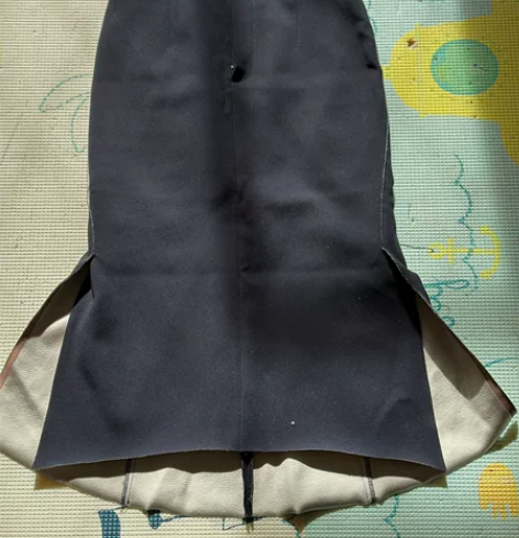 edition正品两侧开叉包臀鱼尾裙,很显...