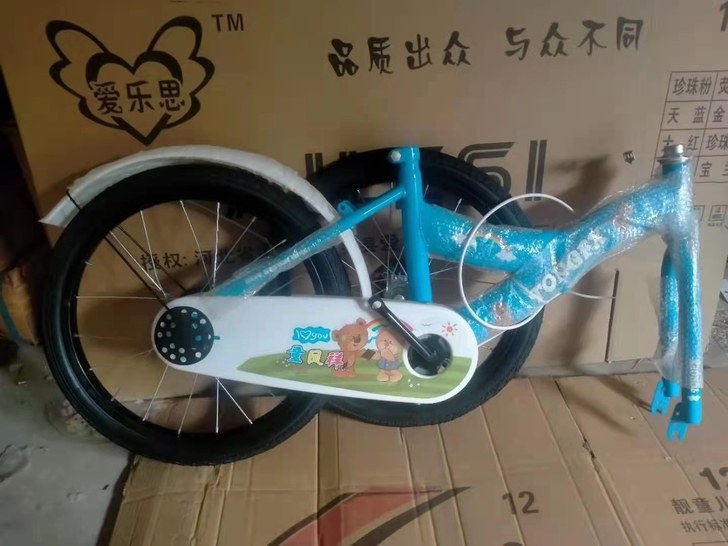 18寸样品自行车童车儿童自行车