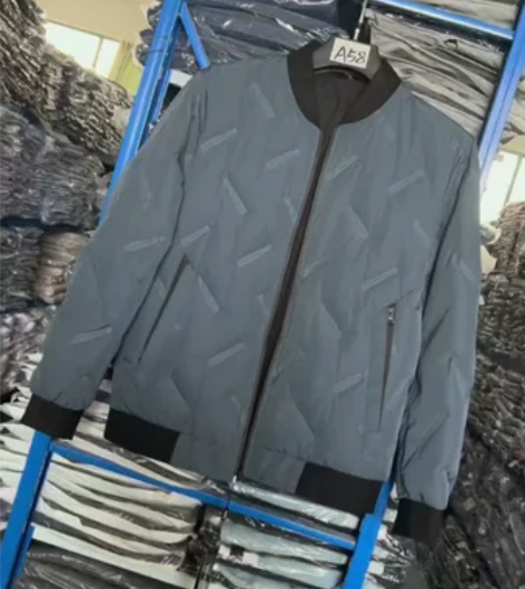 海澜之家男士经典棒球领羽绒服库存处理! 码...
