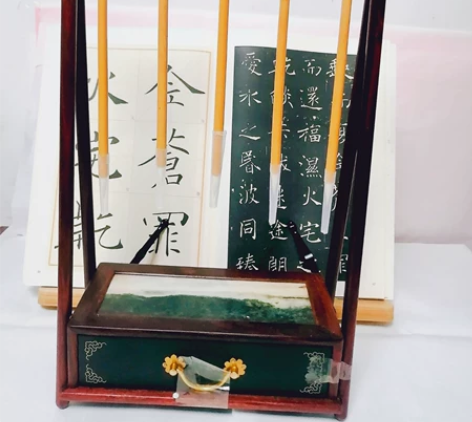 纯羊豪小楷青峰堂笔庄小楷抄经书法、国画渲染...