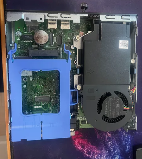 出个戴尔3080mff准系统 带硬盘架和原...