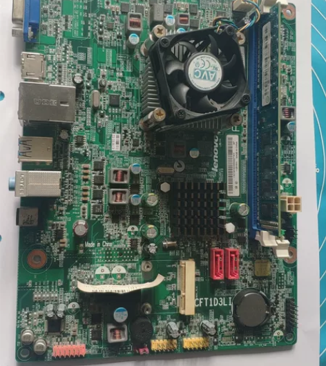 联想主机板CFT1D3LI，3件套，主板CPU2G内存，家悦...
