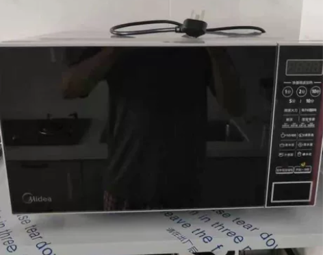 美的微波炉家用微波炉机械款微波炉转盘款 加...