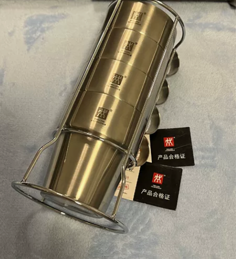 [低价包邮]双立人不锈钢套装杯子水杯咖啡杯...