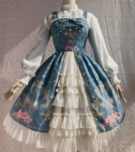 【出】孔雀十字架lolita jsk ...