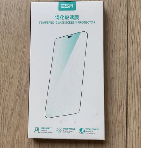 iphone13pro防窥钢化膜，拆开未用...