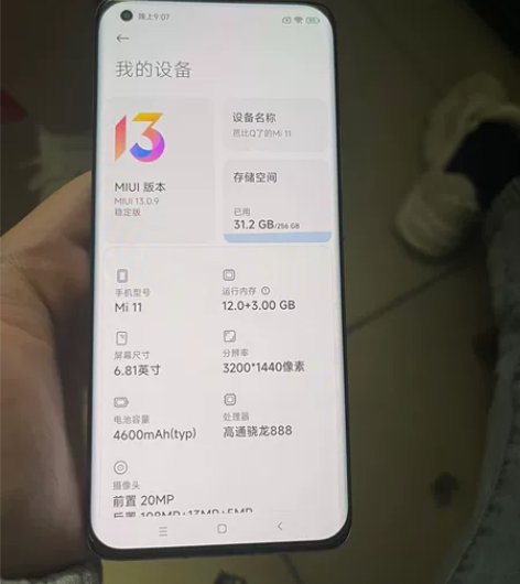 小米11在保,12+256只能自提 感兴趣...