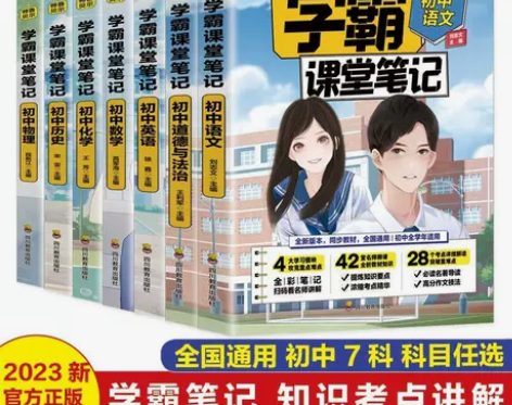 2022年新版全国通用 学霸课堂笔记初中化...